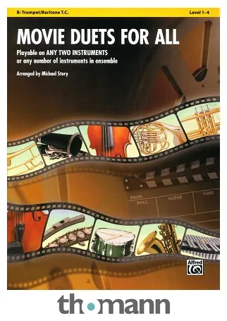 Alfred Music Publishing Movie Duets For All Trumpet