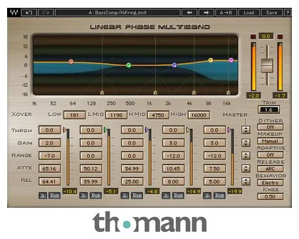 Waves Linear Phase Multiband Comp.