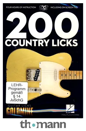 Hal Leonard 200 Country Licks