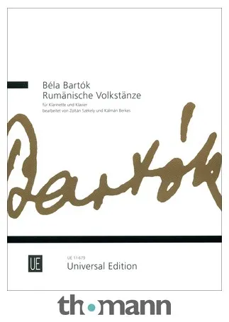 Universal Edition Bartók Rumänische Volkstänze