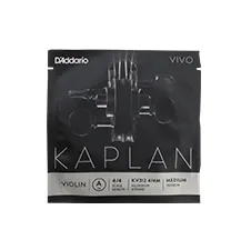 Corda Violino 4/4 D'Addario Kaplan Vivo KV312 Medium Tension Lá