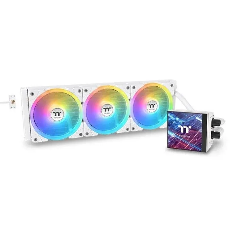 Refrigeración Líquida Thermaltake MAGFloe 360 Ultra ARGB 360mm 3 Ventiladores Ecrã LCD