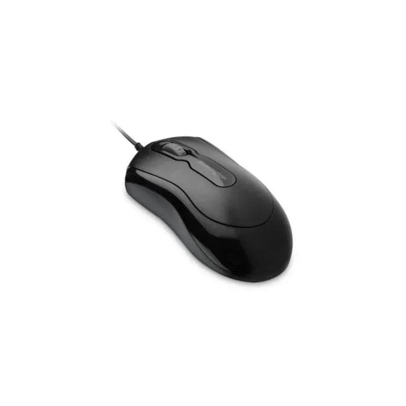 Rato Kensington K72480WW USB 1000 DPI Preto Ambidestro 3 Botões Cabo 1.8 m