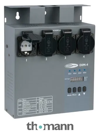 Showtec DIM-4 4-Ch. Dimmer/Swi B-Stock