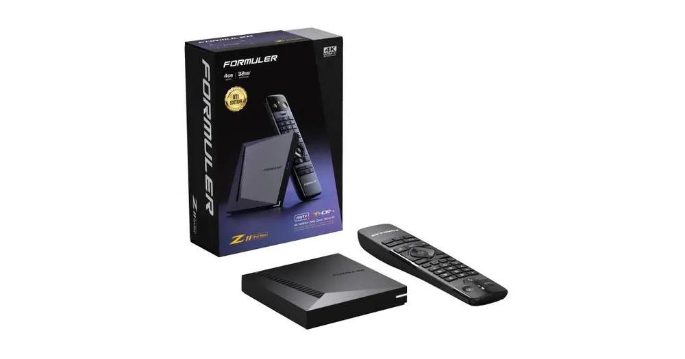 Box IPTV Android OTT Formuler Z11 Pro Max BT1 Edition 4GB/32GB 4K 2160p MYTVOnline3