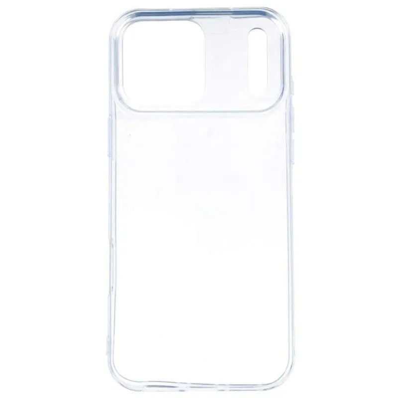 Funda para telemóvel Silicone Transparente Flexível Antiderrapante para iPhone 17 Pro Max