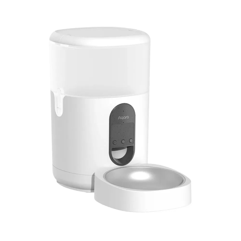 Alimentador Inteligente Aqara Smart Pet Feeder C1 Para Cães e Gatos Branco