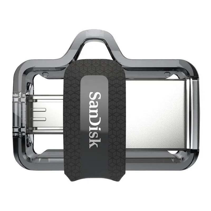 Pen Drive SanDisk Ultra Dual m3.0 64GB USB 3.0 Cinzenta/Prateada