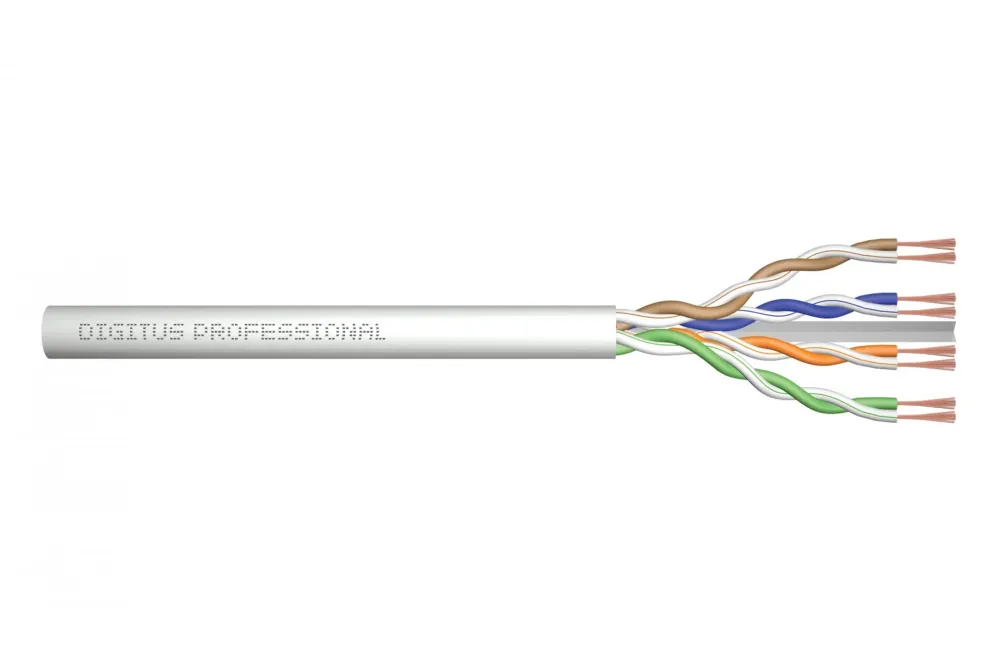 Digitus DK-1613-A-P-1 cabo de rede Cinzento 100 m Cat6a DK-1613-A-P-1