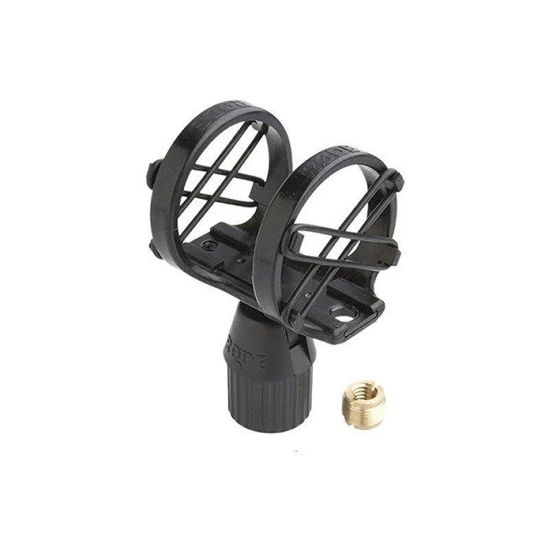 Rode SM4-R Suporte Anti-choque para Microfone, Suspensão Rycote e Inclinação Ajustável Preto