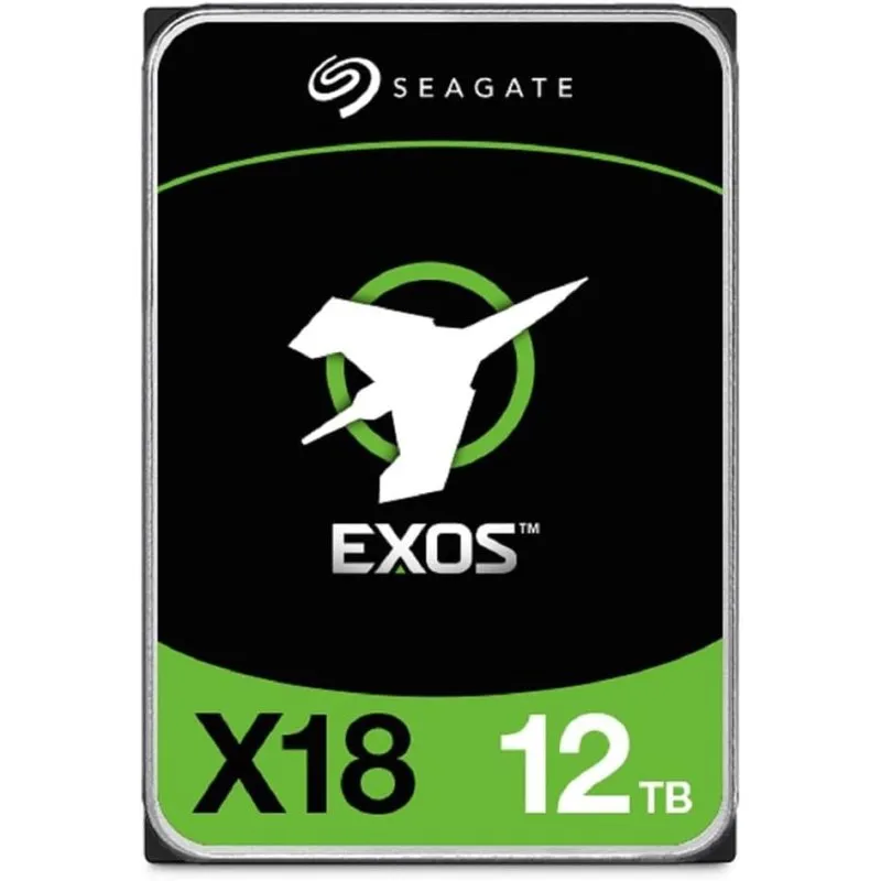 Disco Rígido Seagate Exos X18 12TB 3.5" 7200RPM SATA III