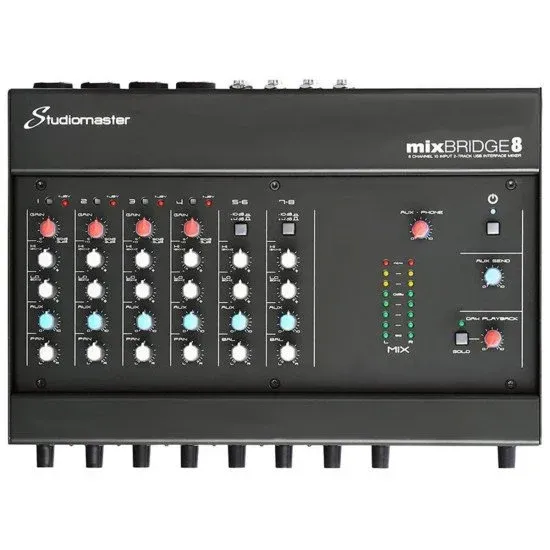Studiomaster INTERFACE MISTURADOR/GRAVADOR MIXBRIDGE8