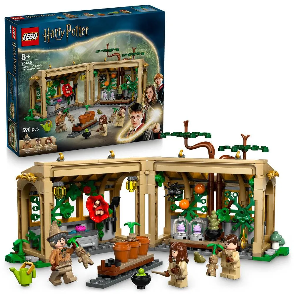 LEGO Harry Potter O Castelo de Hogwarts: Aula de Herbologia - 76445