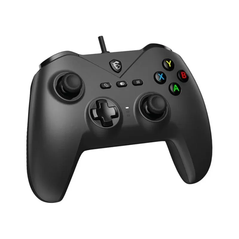 Gamepad MSI FORCE GC200 com vibração para PC e Android 2 m USB