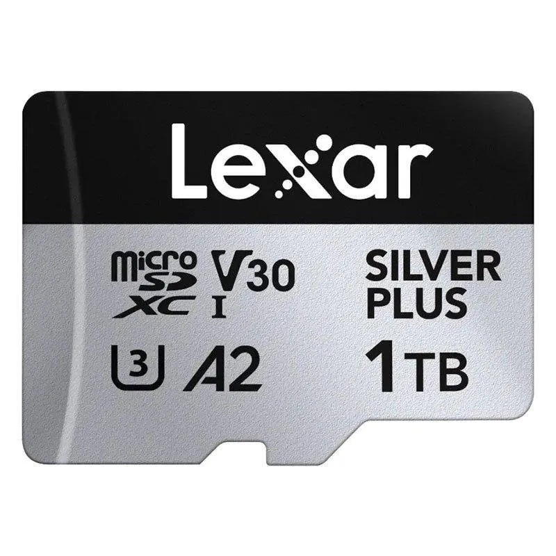 Memória Flash Lexar Professional SILVER PLUS 1TB MicroSDXC UHS-I V30 205MB/s