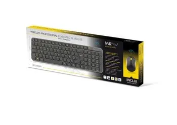 TECLADO + RATO MKPLUS WIRELESS