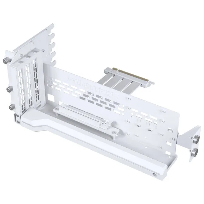 GPU Bracket Vertical Phanteks+Cabo PCI-E 5.0 x16 Fita Riser 22cm Branco