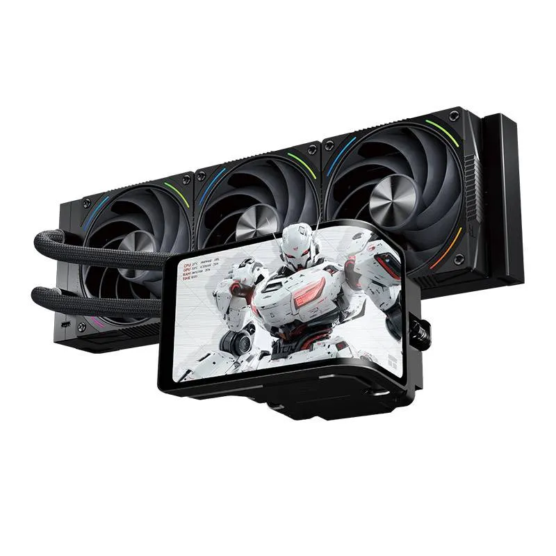 Water Cooler CPU Thermalright Wonder Vision 360 Turbo ARGB All-In-One 360mm Preto