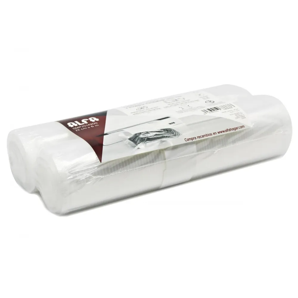 Rolo Saco Embalagem Alfa 22Cm X 6 M 0Mp2514900