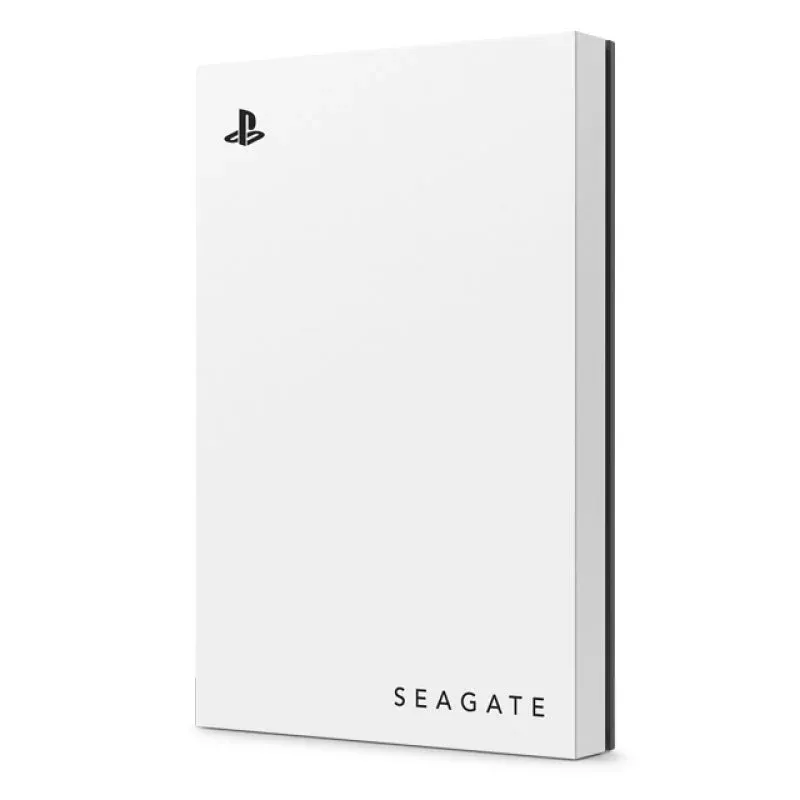 Disco Rígido Seagate Game Drive HDD Externo 2TB USB 3.2 Gen1 com Iluminação LED para PS5/PS4 Branco