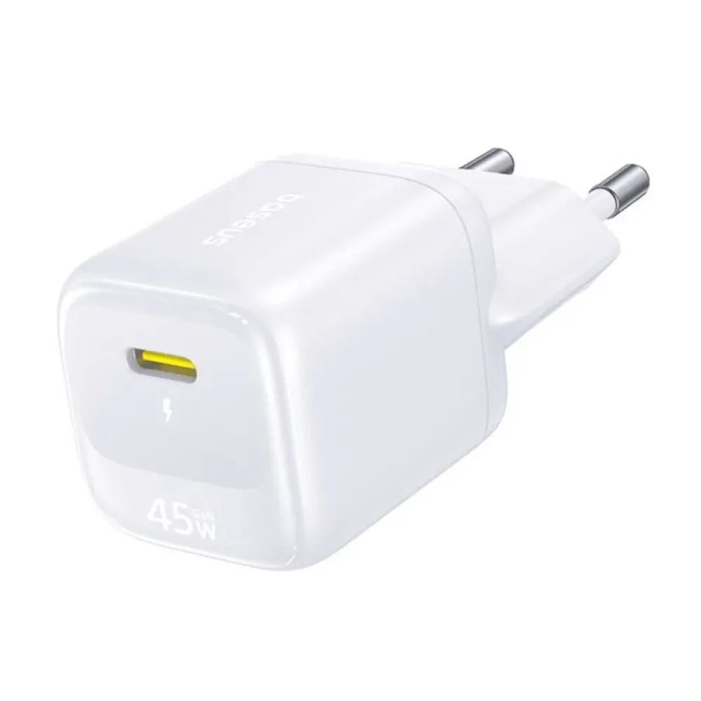 Carregador Baseus FN22 Fast Charger USB-C 45W Branco