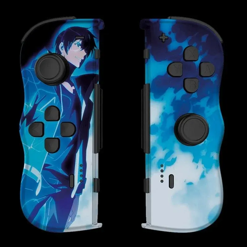Gamepad Lexip CRXLXTP0001 Nintendo Switch 2 Sem Fios Giroscópio Vibração Azul Branco
