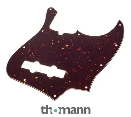 Fender J-Bass Pickguard 10-Hole Tort.