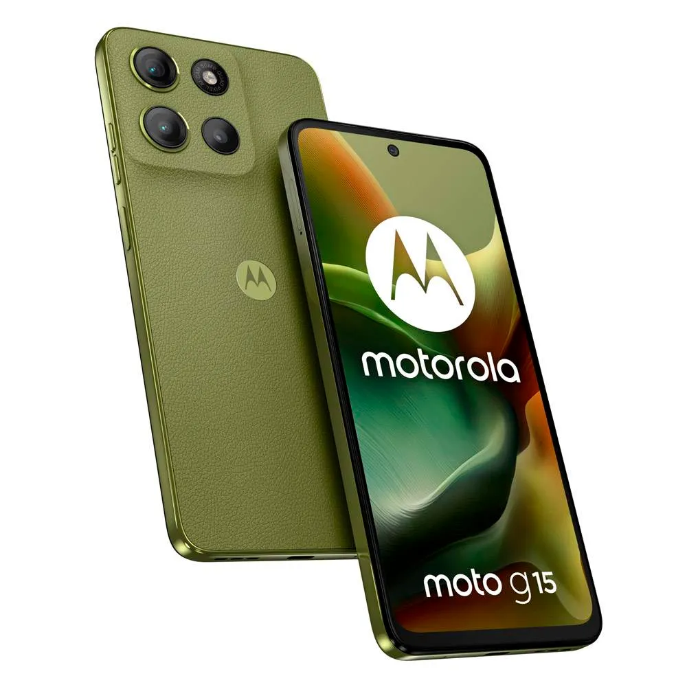 Smartphone Motorola Moto g15 6.72 8GB/512GB Dual SIM Iguana Green