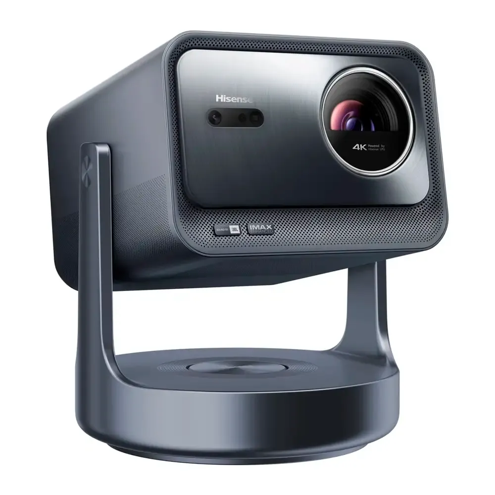 Mini Projetor Laser Hisense C2 ULTRA 4K UHD 65-300 3000 Lumens DLP Cinzento Titanium