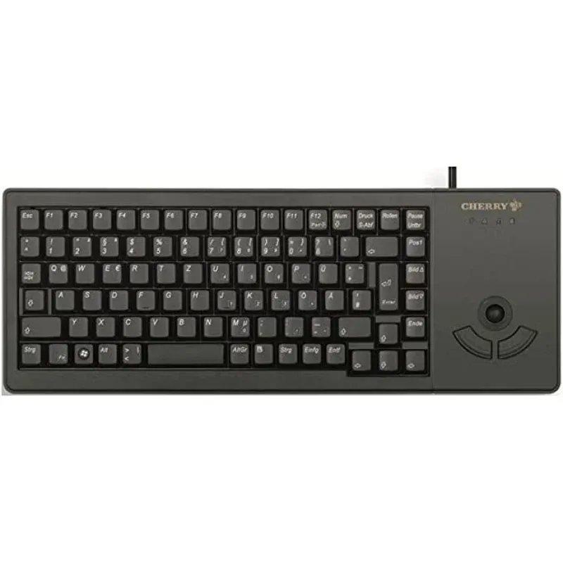 Cherry G84-5400 XS Teclado com Trackball Preto