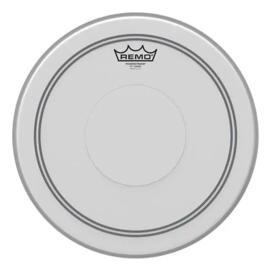 Remo 14" Powerstroke 3 Coated Clear Dot