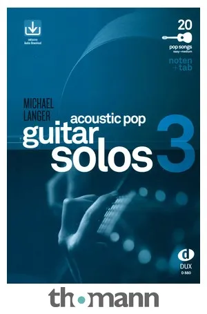 Edition Dux Acoustic Pop Guitar Solos 3