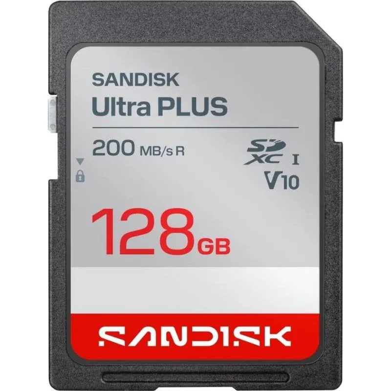 Cartão de memória Sandisk SDSDUBQ-128G-GN6IN 128GB UHS-I 200MB/s resistente