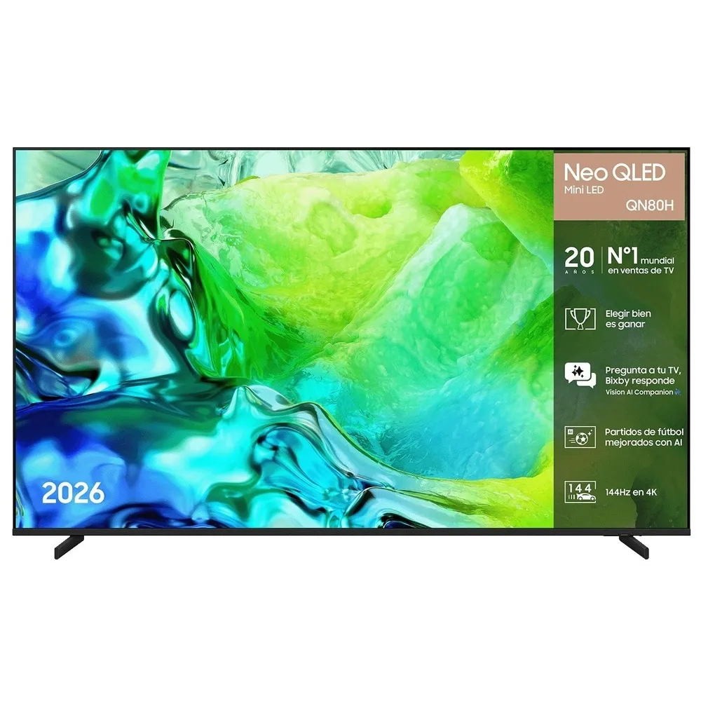TV SAMSUNG 100QN80H (Neo QLED - 100" - 254 cm - 4K Ultra HD - Smart TV)
