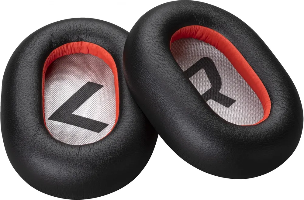 HP Poly Voyager 8200 Black Leatherette Ear Cushions (2 Pieces) 85Q42AA