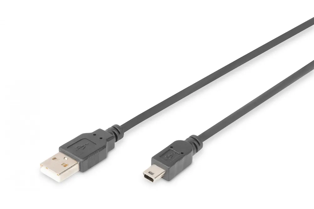 Digitus AK-300108-018-S cabo USB USB 2.0 1,8 m USB A AK-300108-018-S