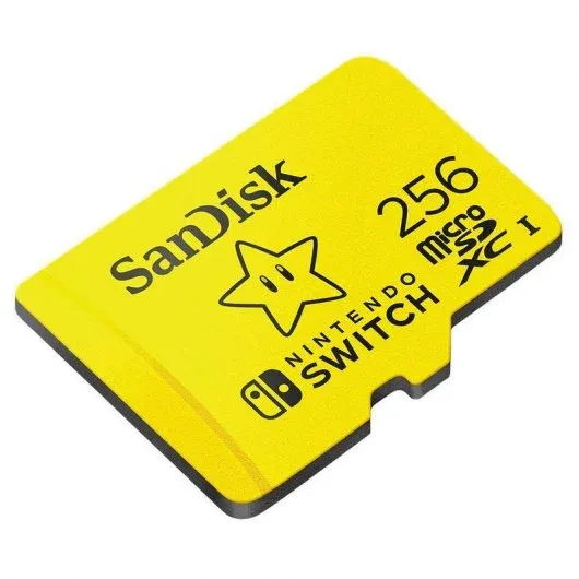 Cartão SanDisk Ultra MicroSDXC Nintendo SwitchUHS-I U3 256GB