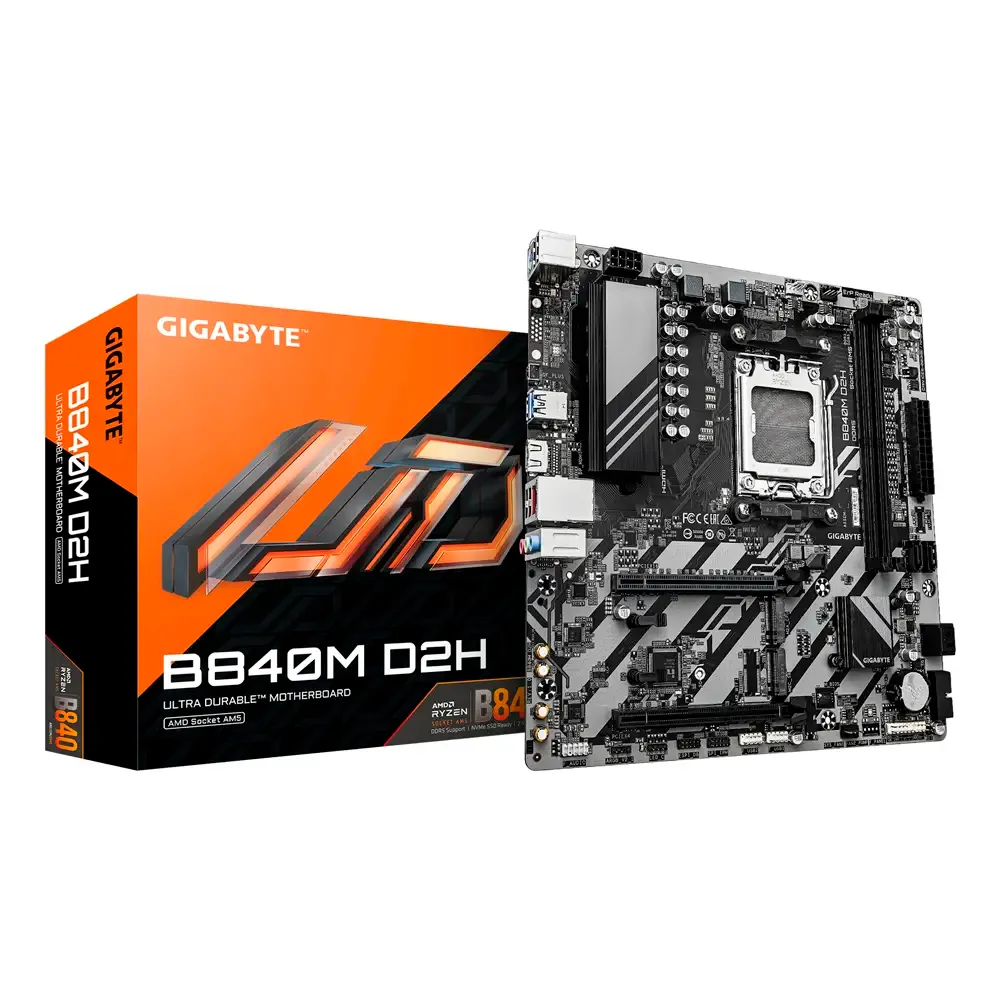Motherboard Micro-ATX Gigabyte B840M D2H SktAM5