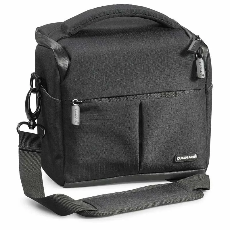Maleta Cullmann Malaga Vario 400 Preta Poliester Rip-Stop Impermeável