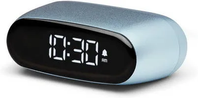Relógio Despertador LEXON Minut (Digital - Azul)