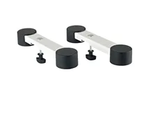 Suporte para Teclado K&M 18827 Omega Branco (curto/par)