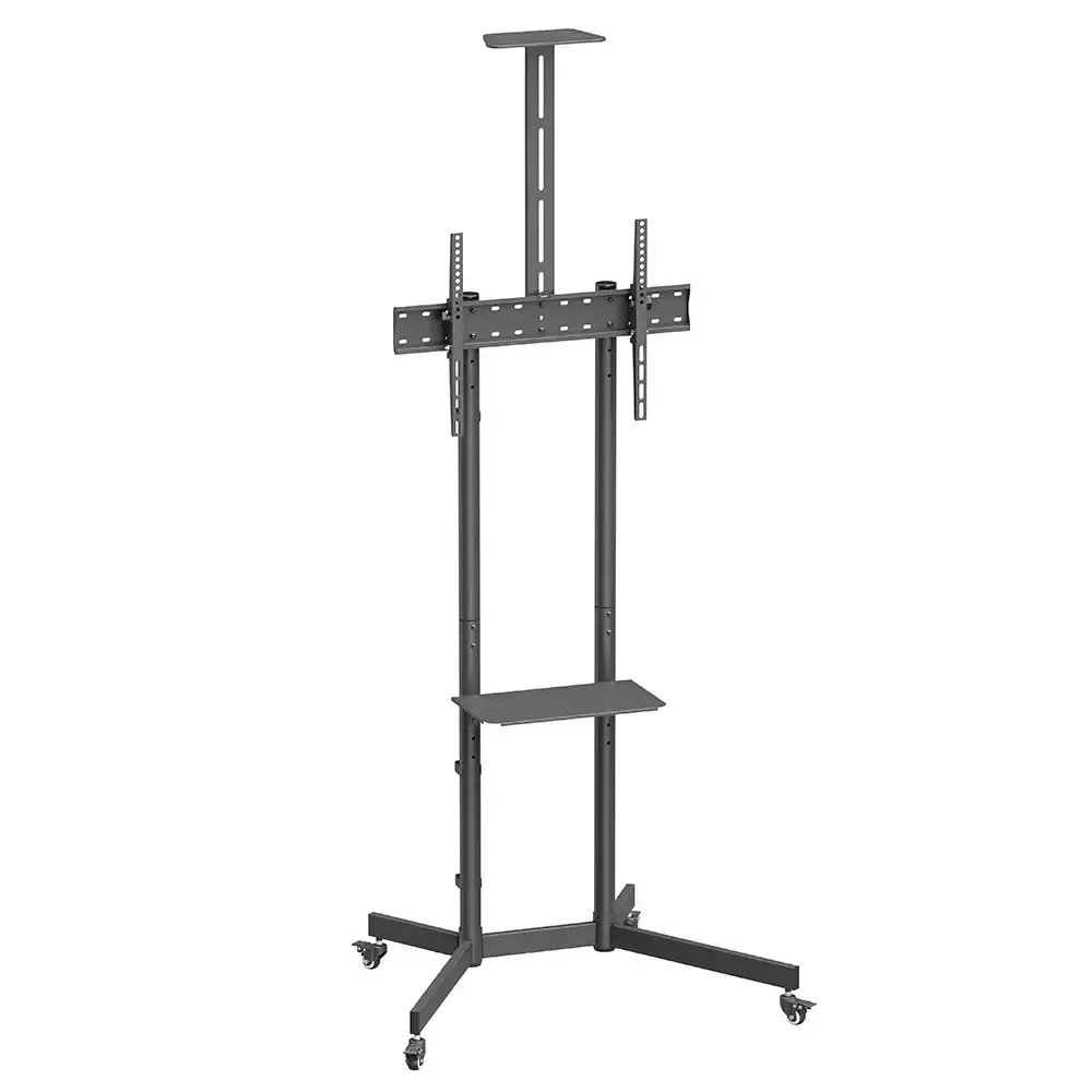 Suporte de Televisão de Chão Ewent EW1581 37-70 TV com Prateleira Preto