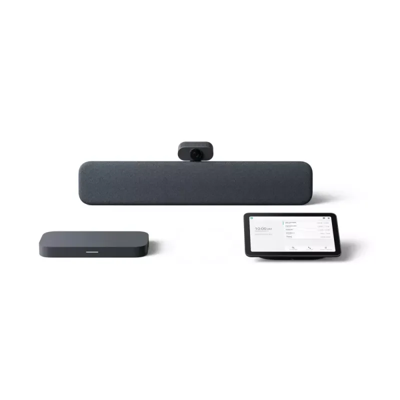 Lenovo Google Meet Series One - Gen 3 - Medium Room Lite Kit - conjunto para vídeo conferência - com 3 Anos de Lenovo Premier Support - carvão vegetal