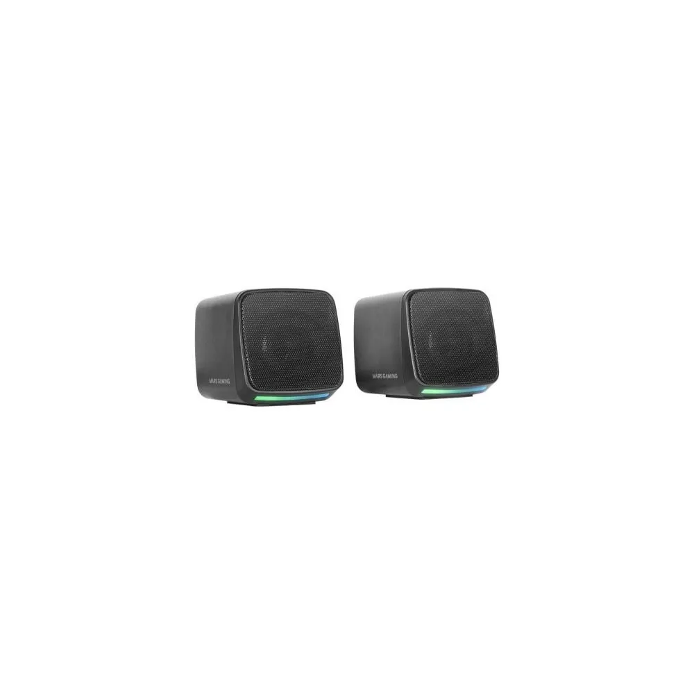 Colunas MSPRO 10W RGB Flow (Preto) - MARS GAMING