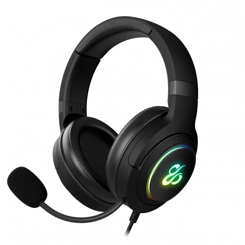 Newskill Sobek Headset Gaming RGB 7.1 PlayStation/PC Preto