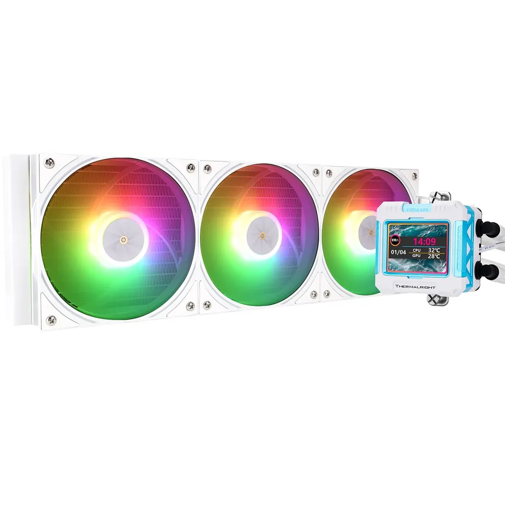Water Cooler CPU Thermalright Frozen Warframe 360 ARGB BW All-In-One 360mm Branco