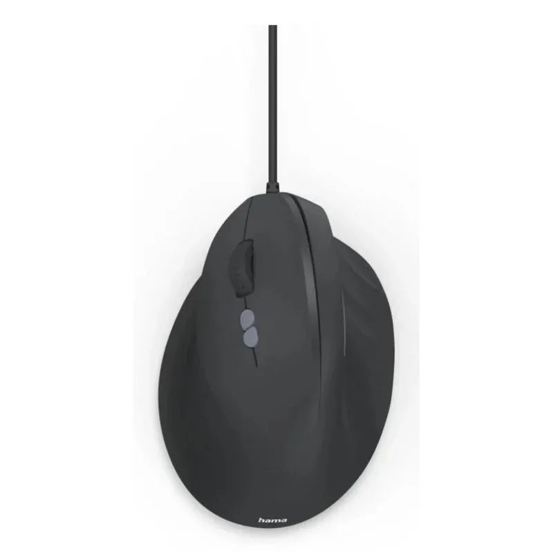 Rato Hama ECM-500L USB 1800 DPI Preto Vertical Silencioso para Esquerda
