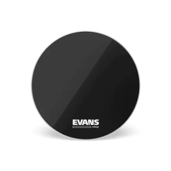 Evans 26" MX2 Black Bass Drumhead