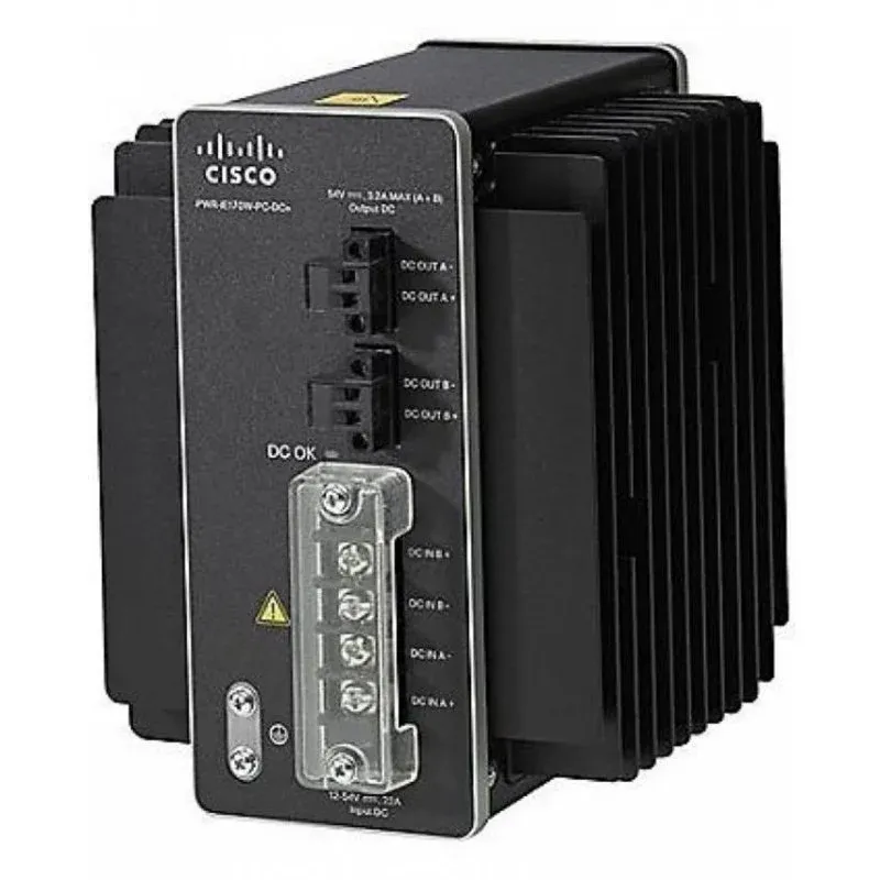 Fonte Alimentação Fonte de Alimentação Cisco PWR-IE170W-PC-AC= 170 W Preto