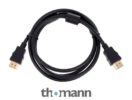 the sssnake HDMI 2.0 Cable 1.5m Gold